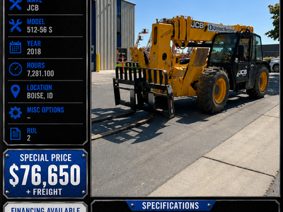 USED TELEHANDLERS FOR SALE!