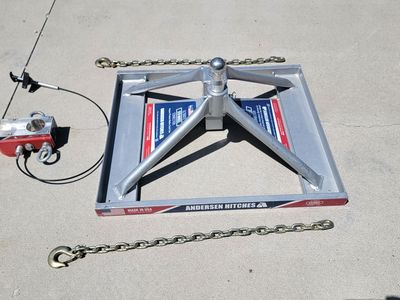 Andersen Ultimate 5th Wheel Hitch, 24,000 lbs GTWR, 4,500 lbs Tongue Weight