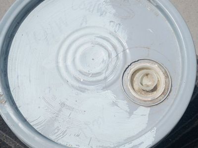 mixed up 4 gal of promar 200&400 light blue