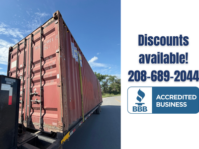 40' High Cube Container – Extra Farm Storage – Great Prices