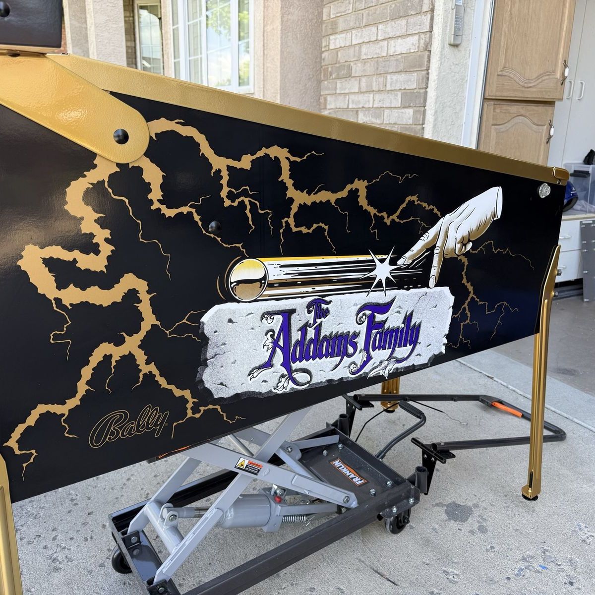 Fools gold Addams family pinball
