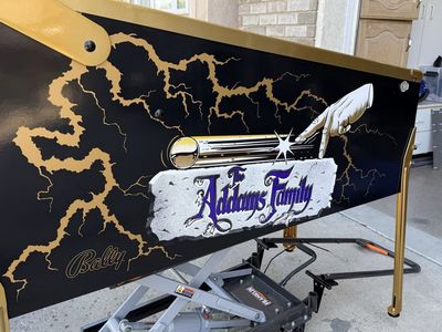 Fools gold Addams family pinball