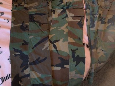 military bdu's-small long. 2 excellent/ new