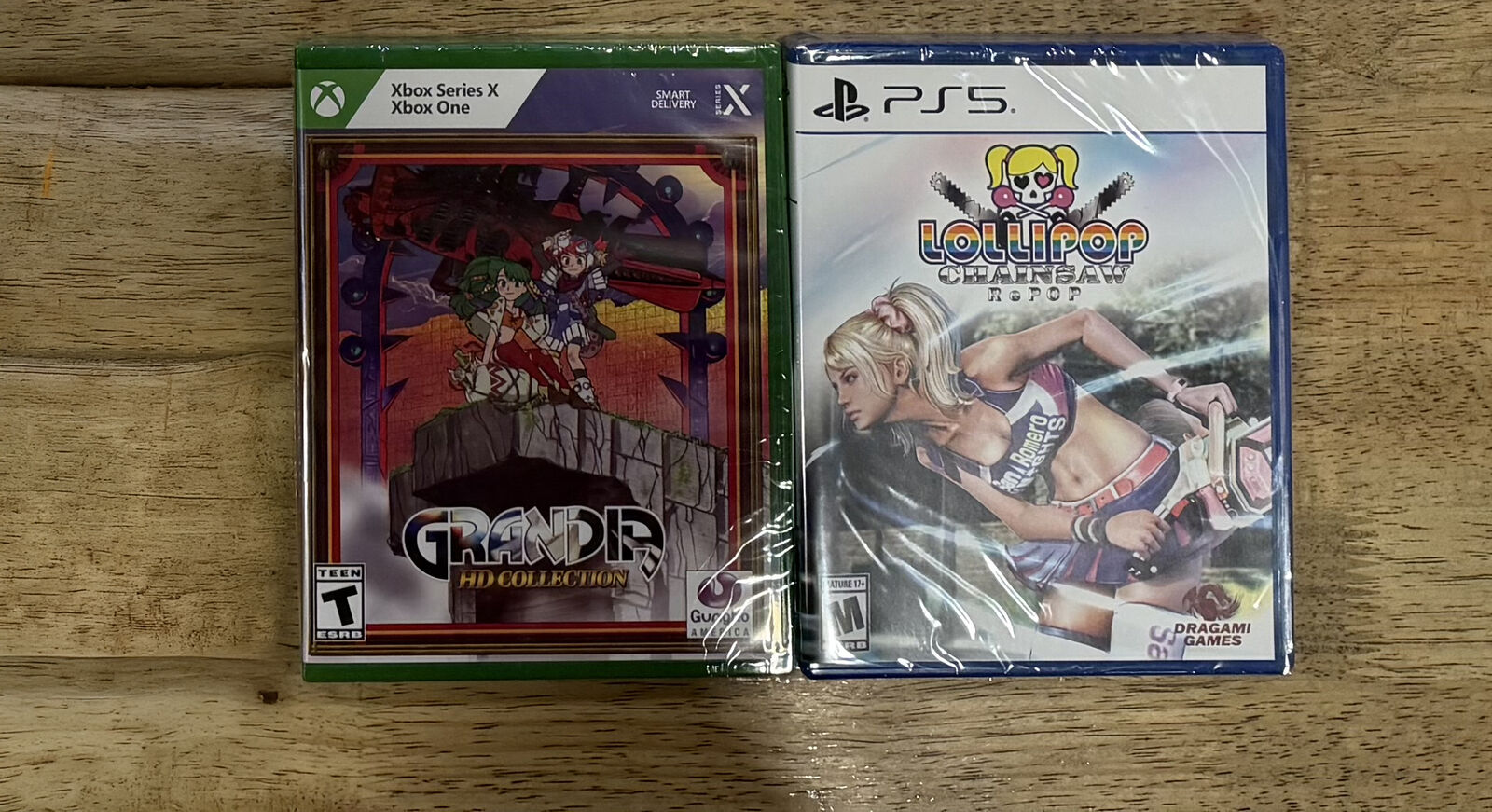 Xbox Grandia HD, PS5 Lollipop chainsaw
