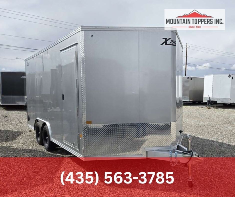 2025 XPRESS 8.5X16 ALL ALUMINUM UTV-CAR HAULER PKG