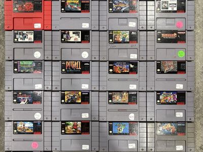 SNES Games - Please Read Description