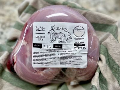Farm Fresh Rabbit Meat