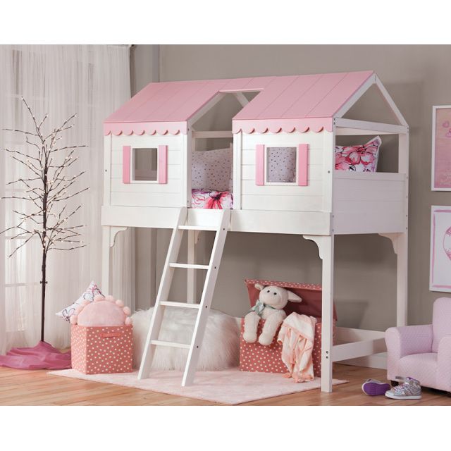 Dream Escape Dollhouse Loft Bed