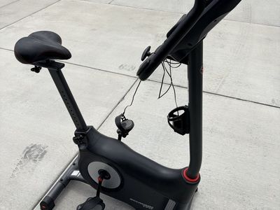 Schwinn A10 Upright Exercise Bike - Black - Excellent Condition with Digital Monitor