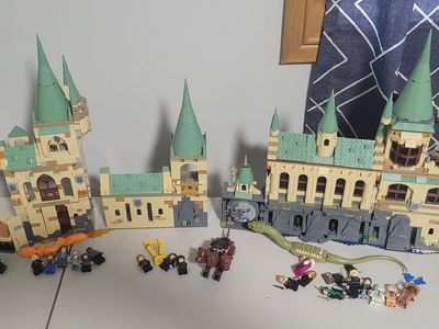 5 lego harrry potter sets all for $250