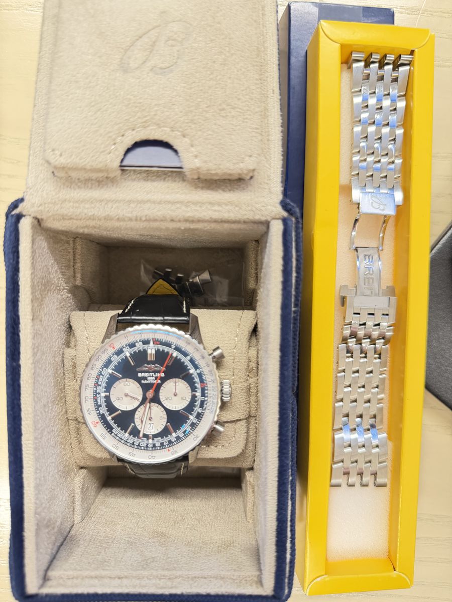 Breitling Navitimer B01 Chronograph 46 – Blue Dial – Like New