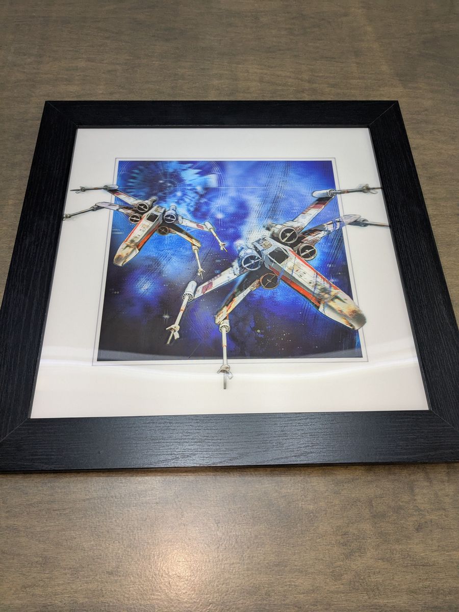 Star Wars X-wing Framed Wall Art