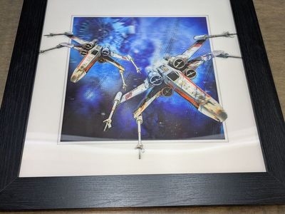 Star Wars X-wing Framed Wall Art