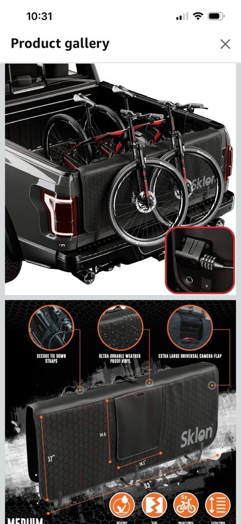 Sklon Tailgate Bike Pad