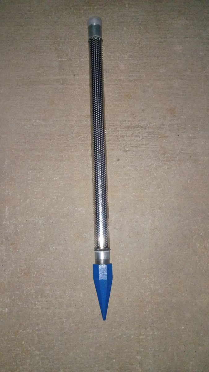 Simmons 1-1/4 in. x 36 in. Heavy-Duty Well Point 60 Ga Stainless Steel.  Shallow Well
