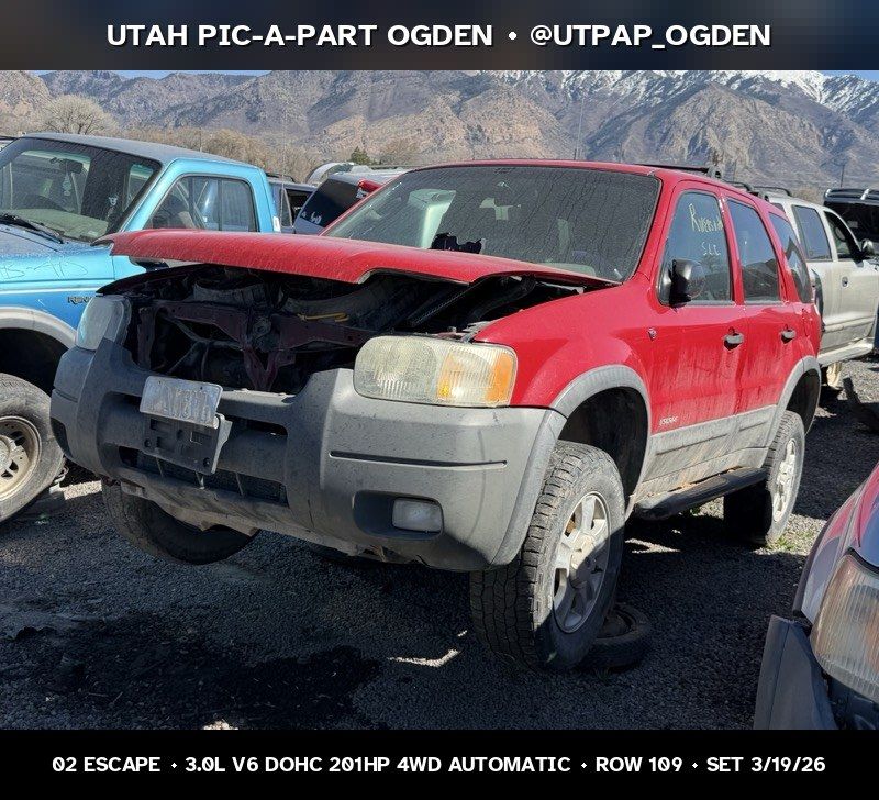 2002 Ford Escape Parts - UTPAP Ogden