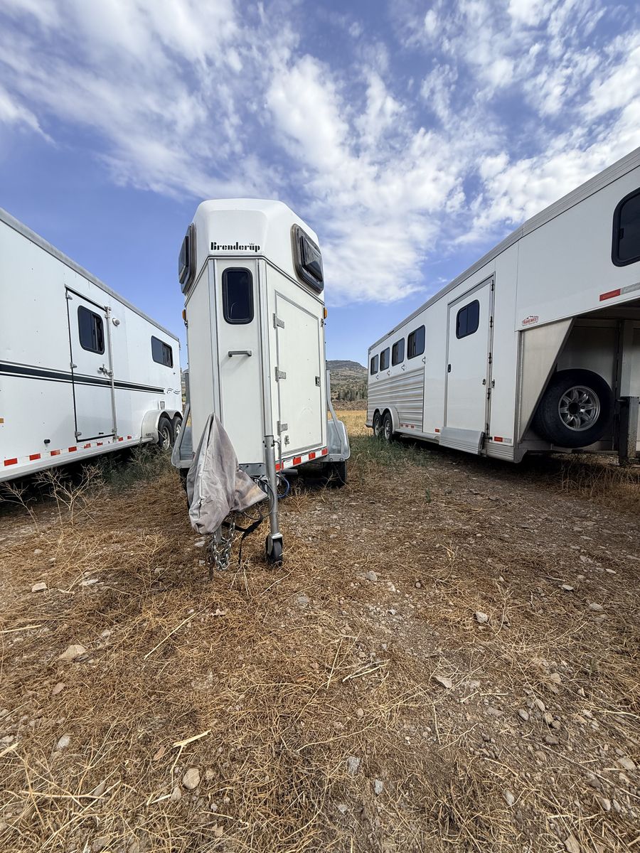 2008 Brenderup Solo Single Horse trailer  $5500.  Heber City, UT 84032