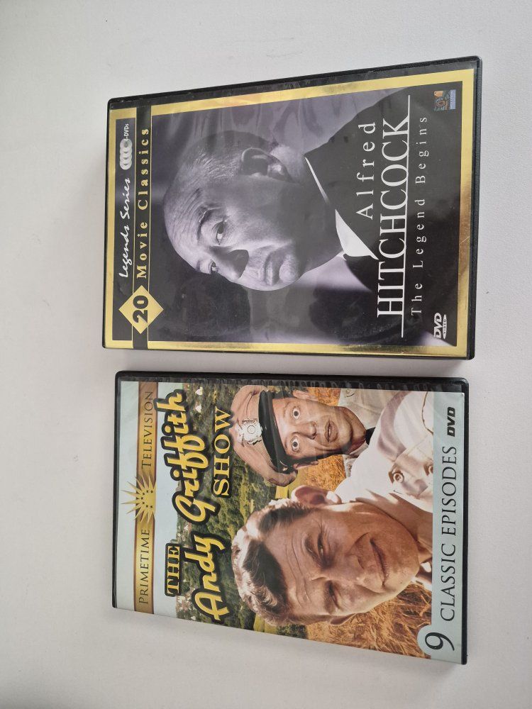 Alfred Hitchcock: The Legend Begins & The Andy Griffith Show Classic Episodes DVD Set