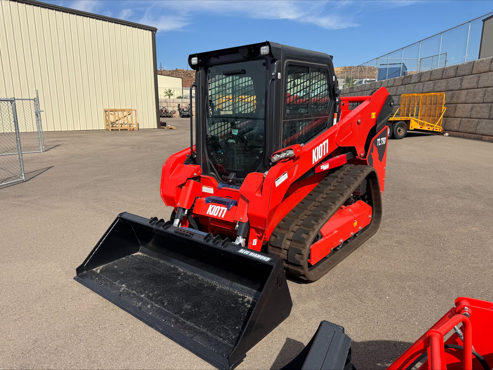 KIOTI TL750 skid loader