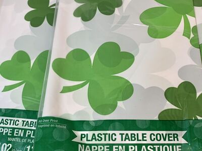 Plastic Table Covers Rectangle 54 X 102 Inches