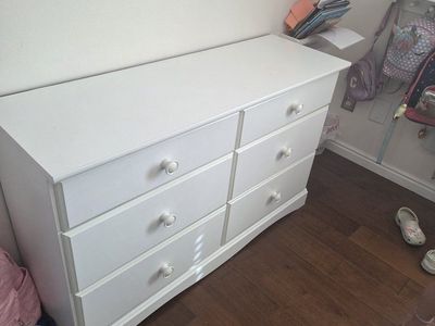White dresser