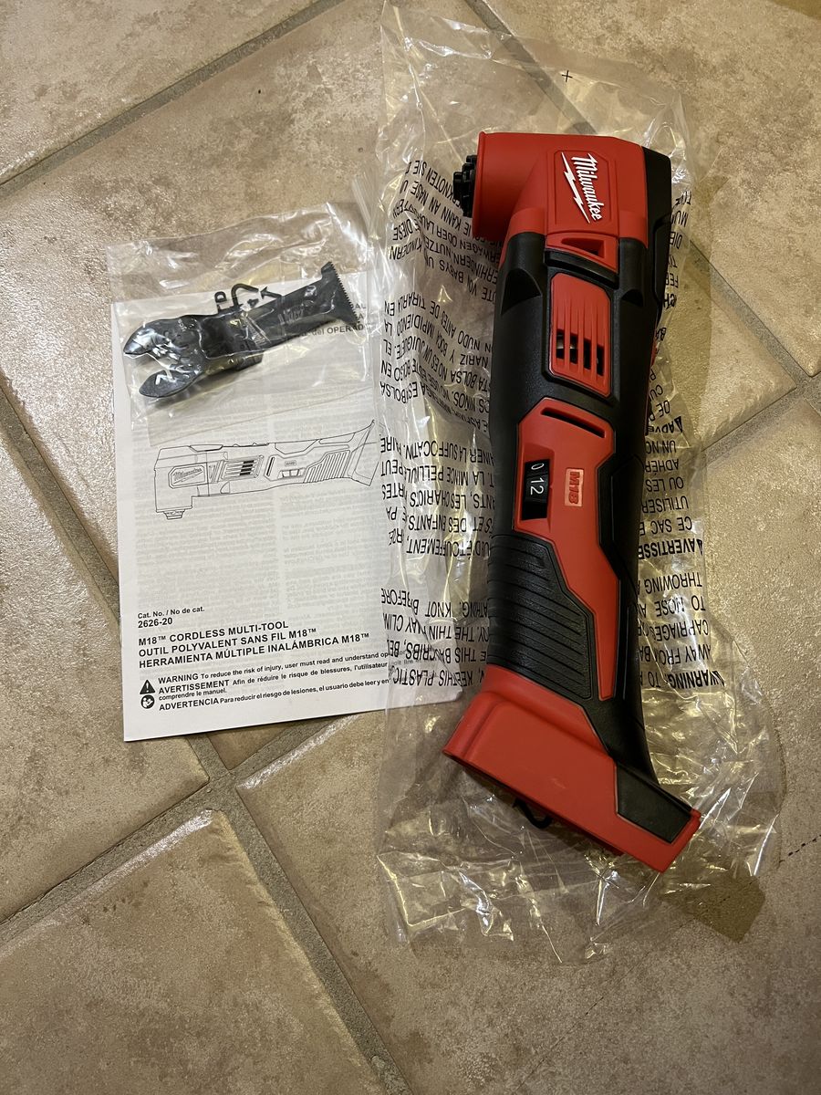 Brand new Milwaukee M18 Multi tool, tool only