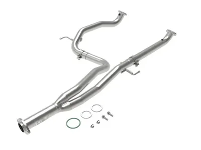 AFE Twisted Y-Pipe 2-1/2" Stainless Steel Exhaust System for 2016-2019 Toyota Tacoma AFE 48-46011-RN