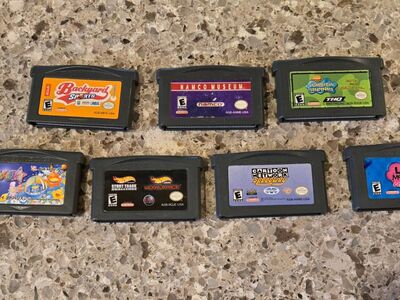 Nintendo Gameboy Advance $5 each including Namco Museum! trades considered!~