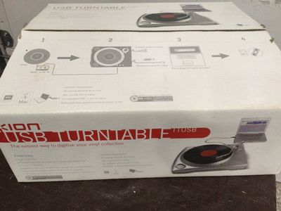 Ion USB Turntable Model TTUSB
