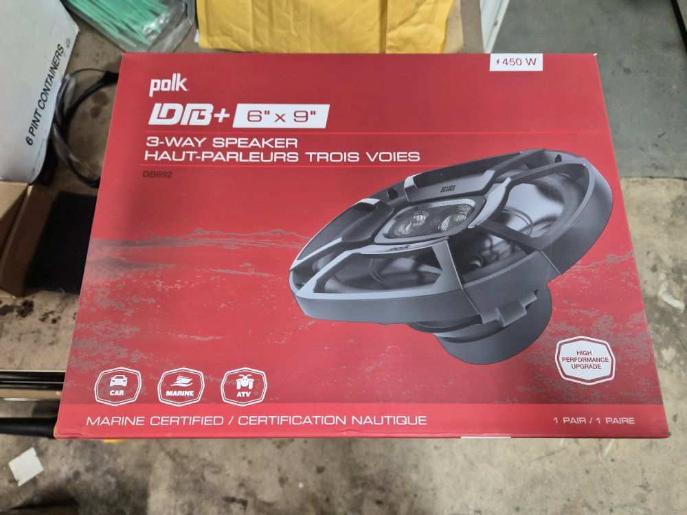 Polk DB692 Speakers NEW IN BOX