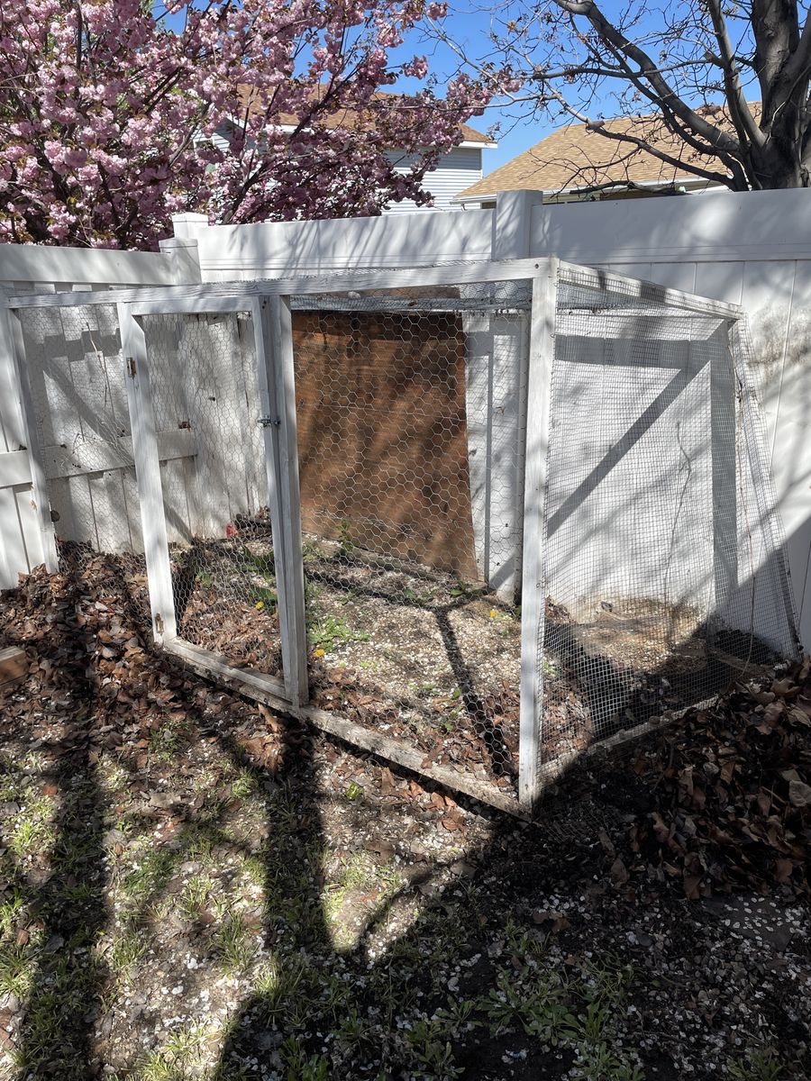 Free 1/2 Chicken Coop