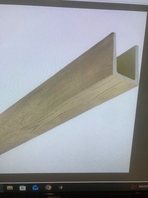 13pcs Wood beam faux wood coverings 12ft, 14ft, 16ft