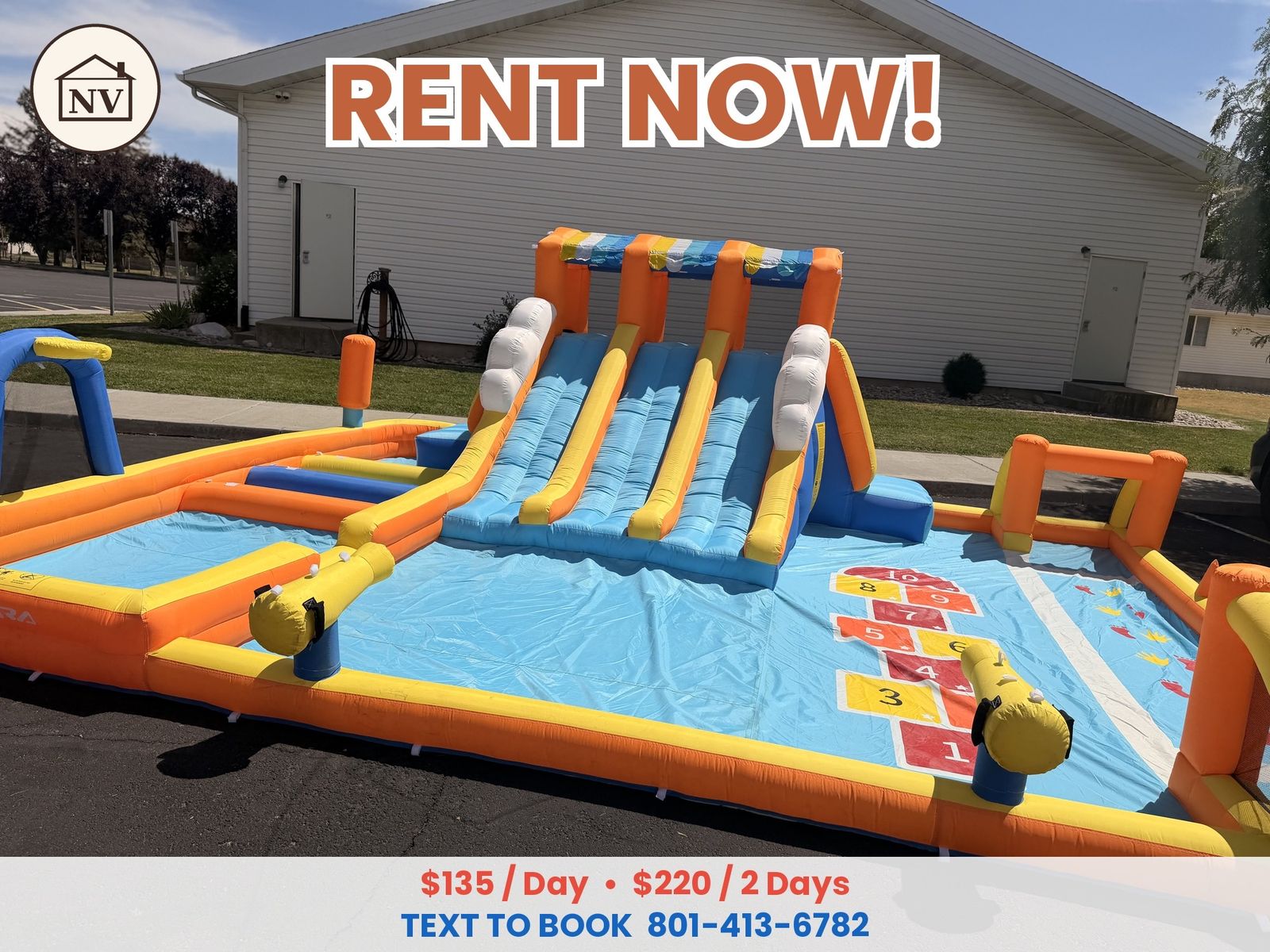 INFLATABLE WATER PARK RENTAL