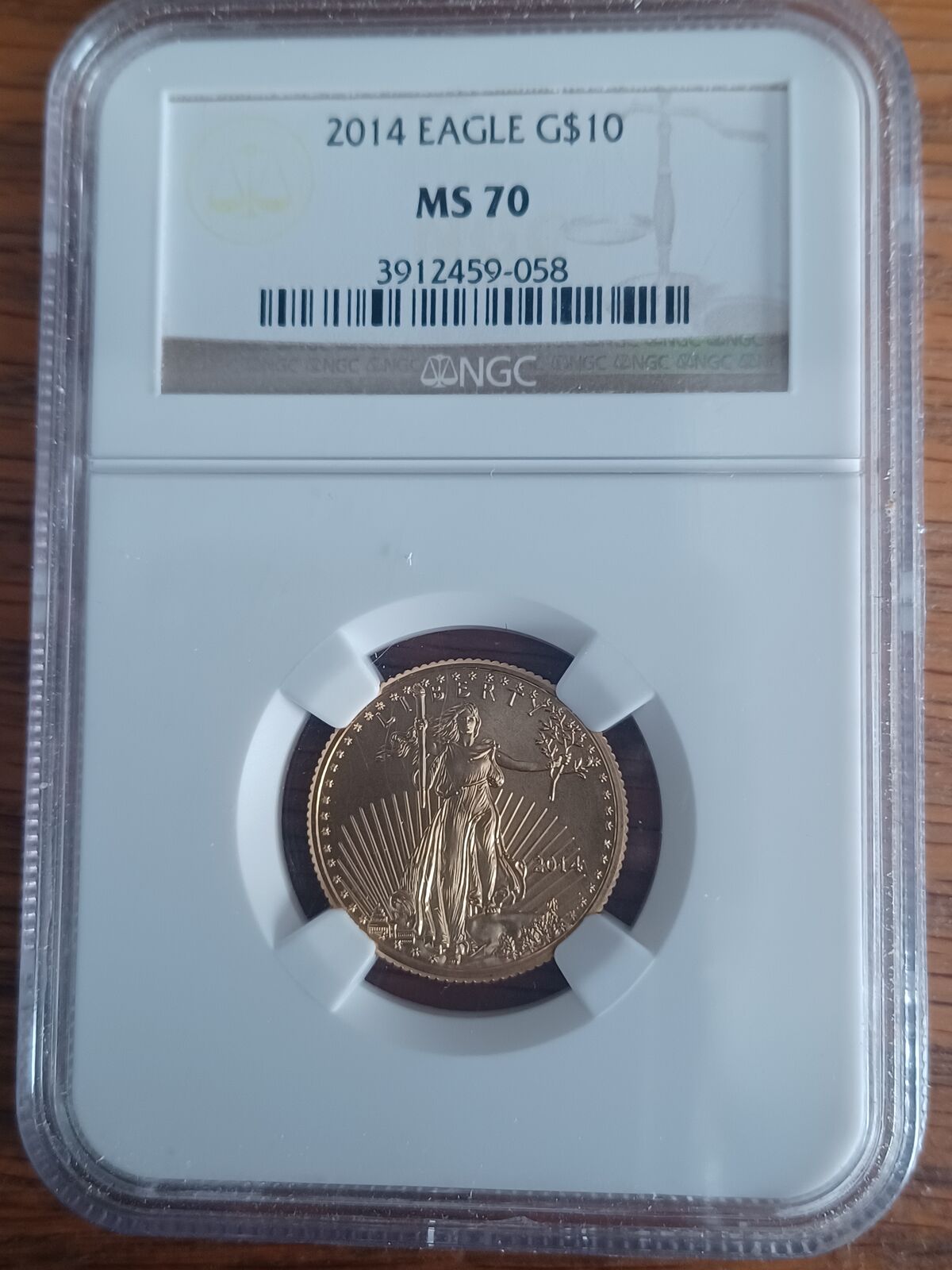 2014 $10 Gold American Eagle