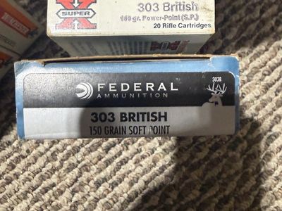 Once fired 303 British brass (40)