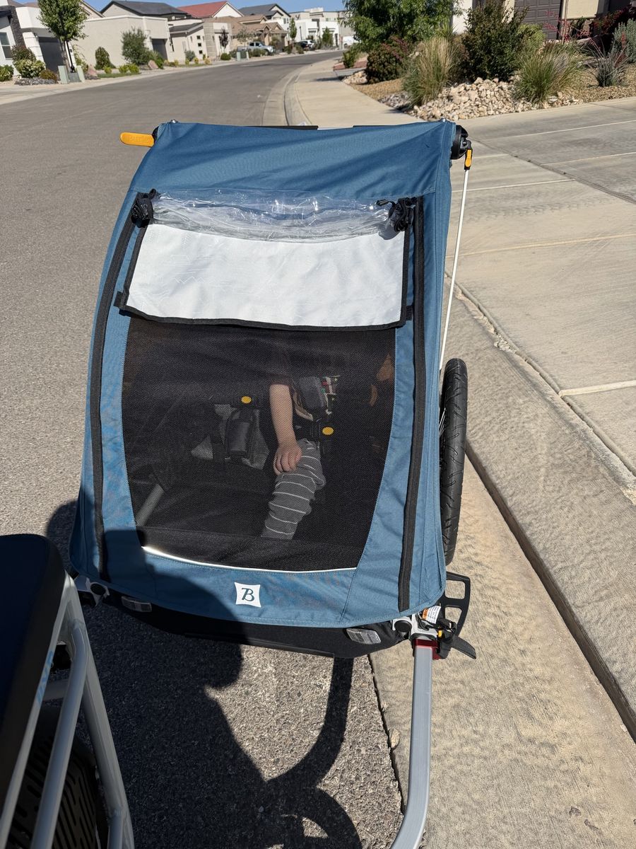 Burley Encore X Double Bike Trailer – Like New (Purchased 4/27/2026)