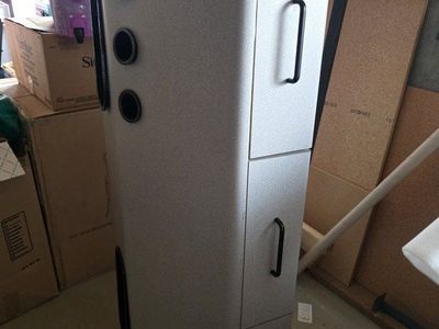Modern Grey Salon Station - 3 Drawers - Needs Powe
