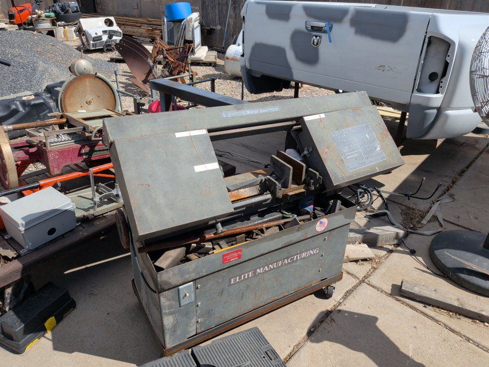 Elite Mfg & Distributing Industrial Metal Bandsaw
