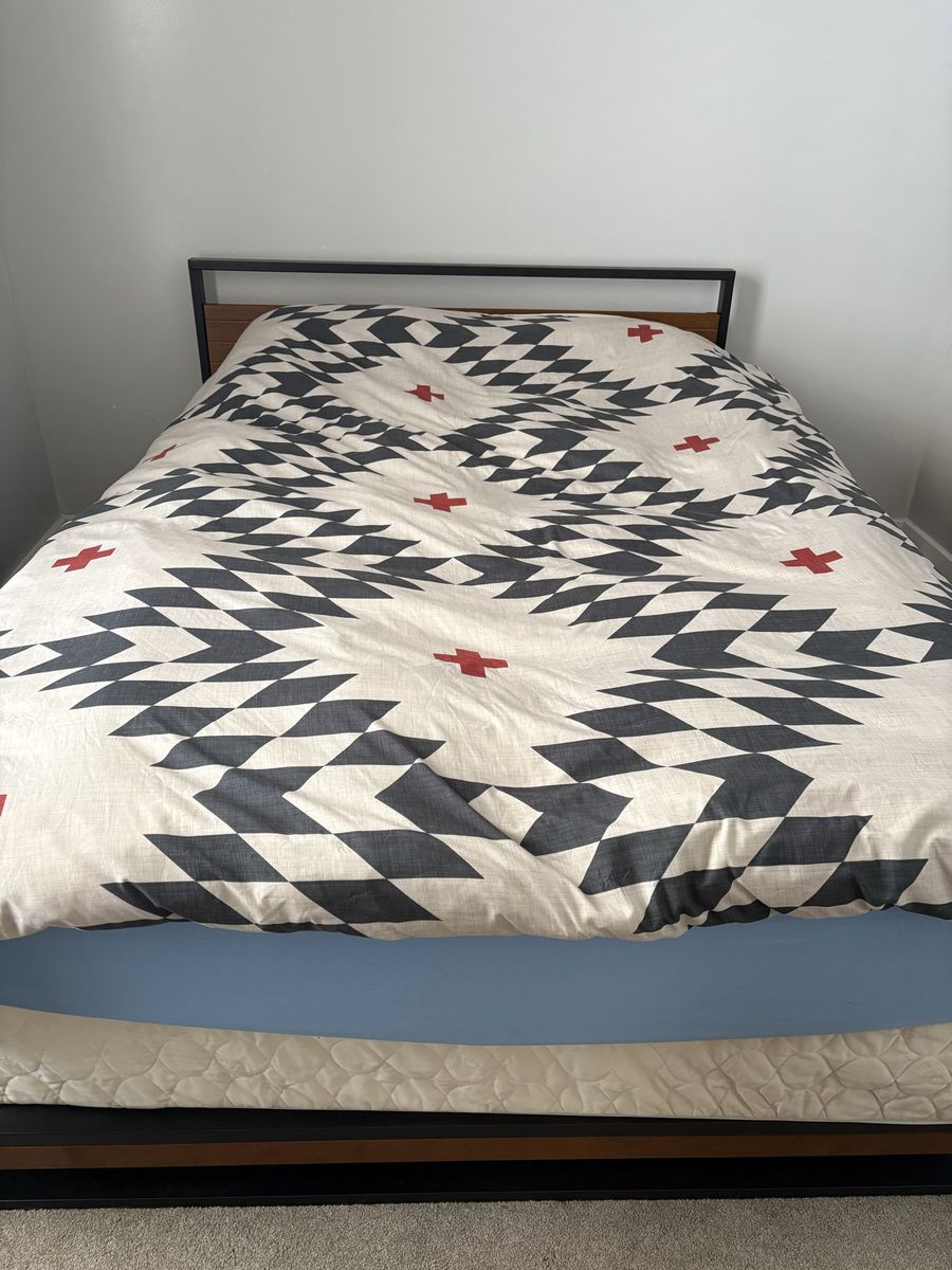Queen Bed Frame & Box Spring