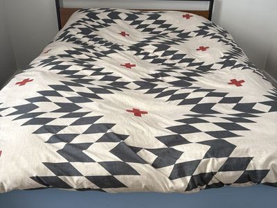 Queen Bed Frame & Box Spring