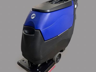 POWERKLEEN Floor Scrubber Transaxle Drive with Battery Shield Blue/Black S-20 (New)