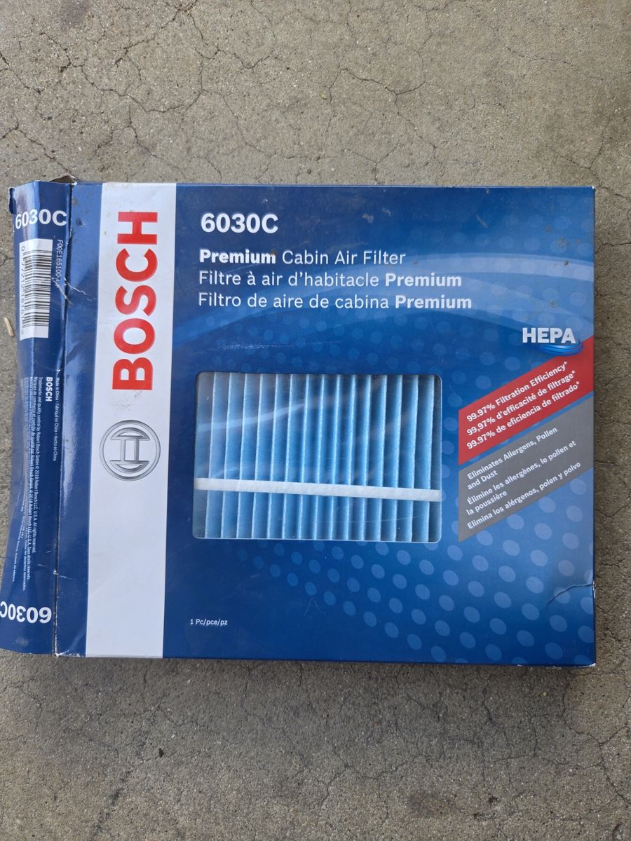 BOSCH Car Cabin Air Filter - 6030C HEPA Filter