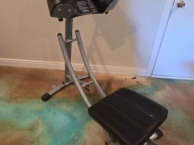 Ab Coaster Max Abdominal Exercise Machine with Digital Counter for Core Training