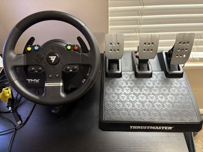 Thrustmaster TMX Sim Racing Wheel and Pedals