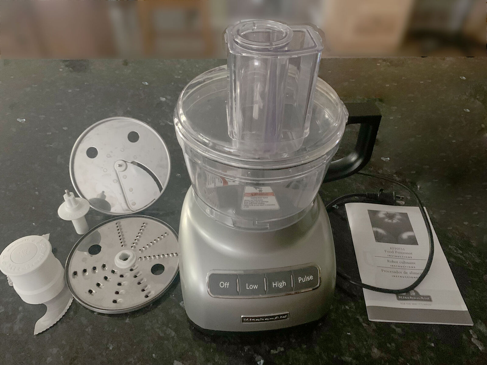 KitchenAid 7-Cup Food Processor In The Box