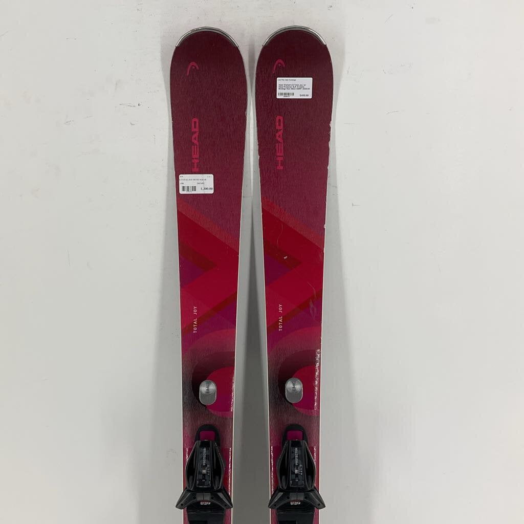 Head Women's E-Total Joy w/ Head Protector SLR 10 Demo Bindings