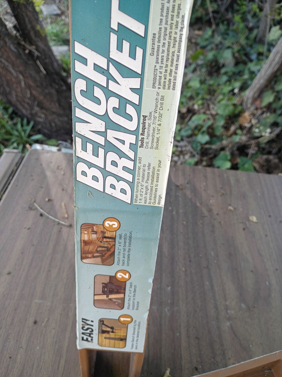 Bench brackets