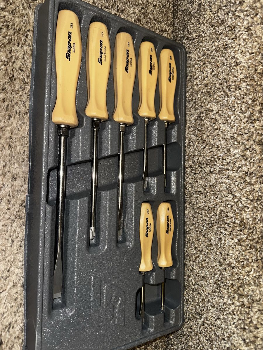 Snap-On Limited Edition Combat Tan Screw Driver Set