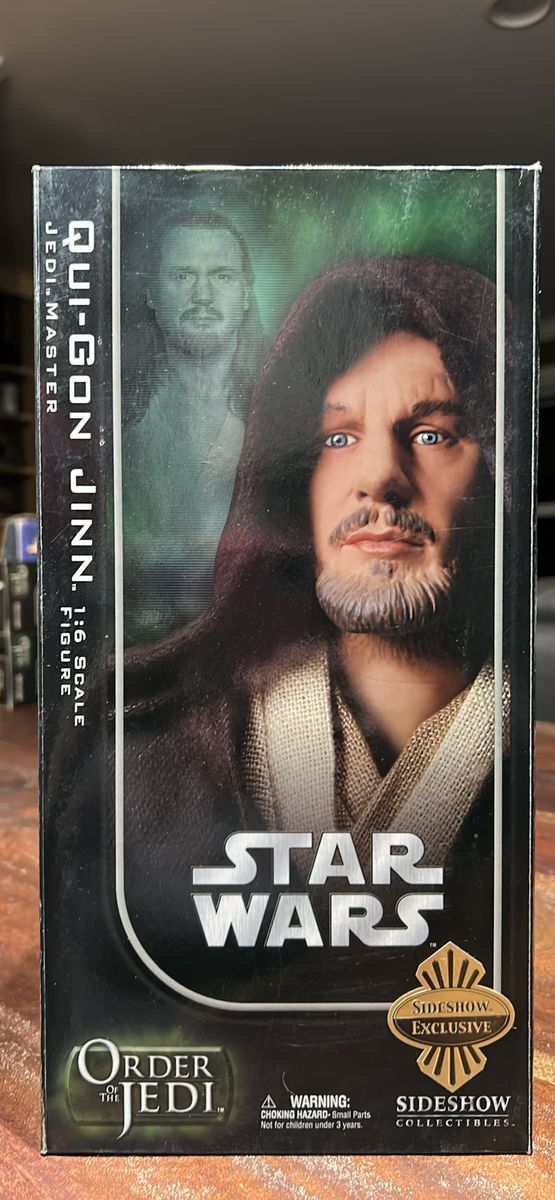 Star Wars-Qui-Gon Jinn Jedi Master 1:6 scale Figure (factory sealed)