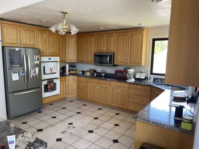Kitchen Cabinets with granite countertops